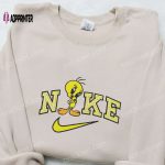 Tweety x Nike Cartoon Embroidered Sweatshirt & Disney Characters T-shirt: Best Family Gift Ideas