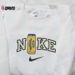 Twisted Tea x Nike Embroidered Hoodie & Favorite Food Shirt Nike Inspired Embroidered Shirt