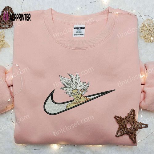 Vegeta x Nike Embroidered Sweatshirt – Dragon Ball Inspired Shirt Nike Design