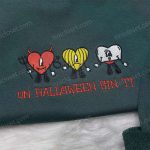 Cute Little Bad Bunny Shirt: Un Halloween Sin Ti Embroidered Perfect for Cool Halloween Shirts