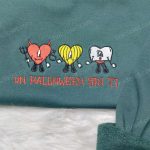 Cute Little Bad Bunny Shirt: Un Halloween Sin Ti Embroidered Perfect for Cool Halloween Shirts