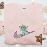 Vaporeon x Nike Swoosh Embroidered Shirt & Pokemon Anime Hoodie – Best Gift Idea