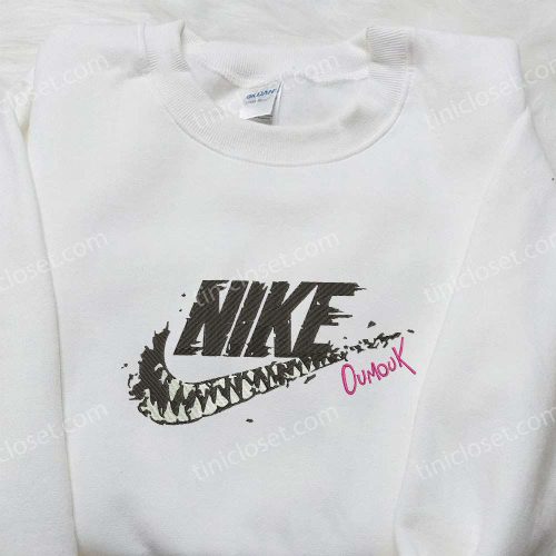 Venom Oumuk x Nike Embroidered Hoodie & Movie Characters Shirt Nike Inspired Embroidery