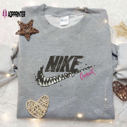 UEA x Nike Embroidered Hoodie & Shirt: Best Family Gift Nike Inspired Design