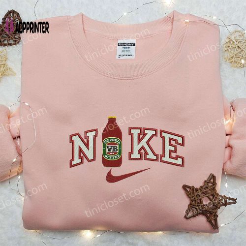 Victoria Beer x Nike Embroidered Hoodie & Shirts: Premium Nike Inspired Apparel