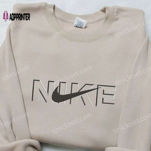 Custom Nike Vintage Embroidered Sweatshirt & Shirt: Best Birthday Gift Ideas