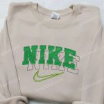 Vintage Nike Embroidered Sweatshirt & Shirt: Best Birthday Gift Ideas