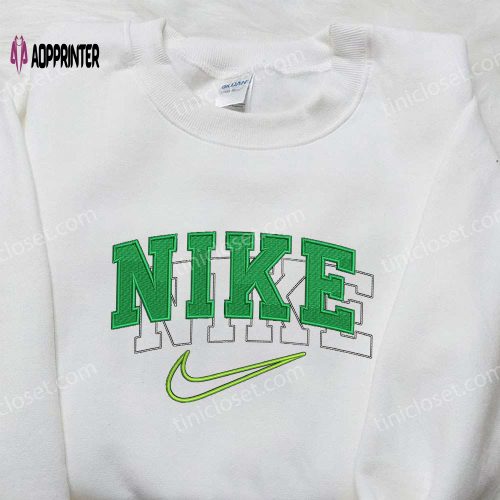 Vintage Nike Embroidered Sweatshirt & Shirt: Best Birthday Gift Ideas