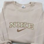 Vintage Nike Embroidered Sweatshirt: Unique Nike Inspired Shirt Perfect Family Gift