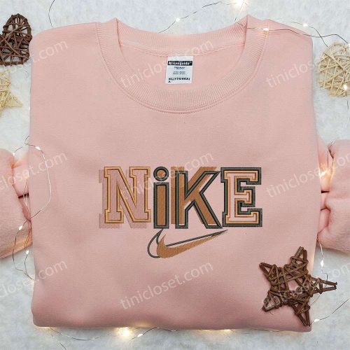 Vintage Nike Embroidered Sweatshirt: Best Family Gift – Nike Inspired Shirt