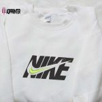 Vintage Swoosh Nike Embroidered Shirt: Custom & Best Birthday Gift Ideas