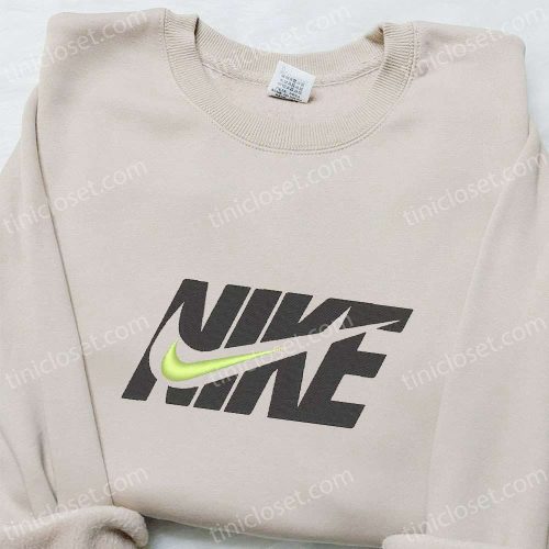 Vintage Swoosh Nike Embroidered Shirt: Custom & Best Birthday Gift Ideas