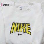 Nike Inspired Volumetric Letters Embroidered Shirt – Best Birthday Gift Ideas