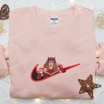 Wanda Maximoff x Swoosh Embroidered Sweatshirt: Marvel Universe Hoodie – Best Birthday Gift Ideas