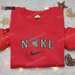 Wanda x Nike Embroidered Sweatshirt Fairly OddParents Cartoon Shirt Nike Inspired