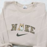 Adorable Welsh Corgi x Nike Embroidered Shirt & Animal Hoodie – Perfect Birthday Gift Ideas