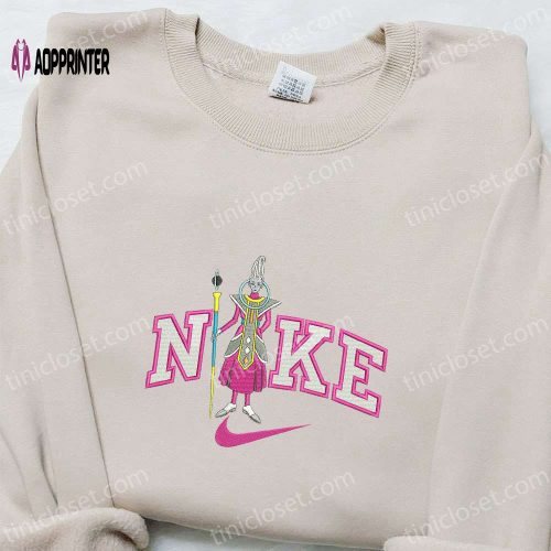 Whis x Nike Anime Embroidered Shirt & Dragon Ball Hoodie: Best Birthday Gift Ideas