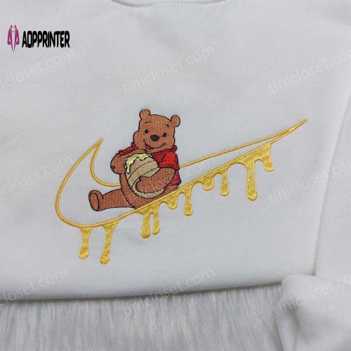 Kitty Nike Embroidered Sweatshirt – Nike Inspired Hoodie Perfect Girlfriend Gift