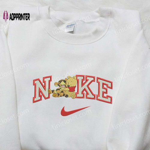 Winnie The Pooh x Nike Embroidered Sweatshirt: Stylish and Comfortable Collaboration