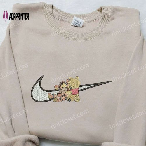 Vintage Nike Embroidered Sweatshirt: Best Family Gift – Nike Inspired Shirt