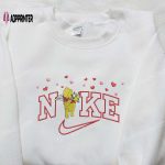 Winnie The Pooh Cupid x Nike Embroidered Sweatshirt – Disney Inspired Nike Shirt