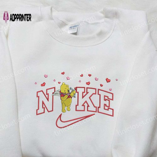 Winnie The Pooh x Nike Embroidered Sweatshirt: Stylish and Comfortable Collaboration