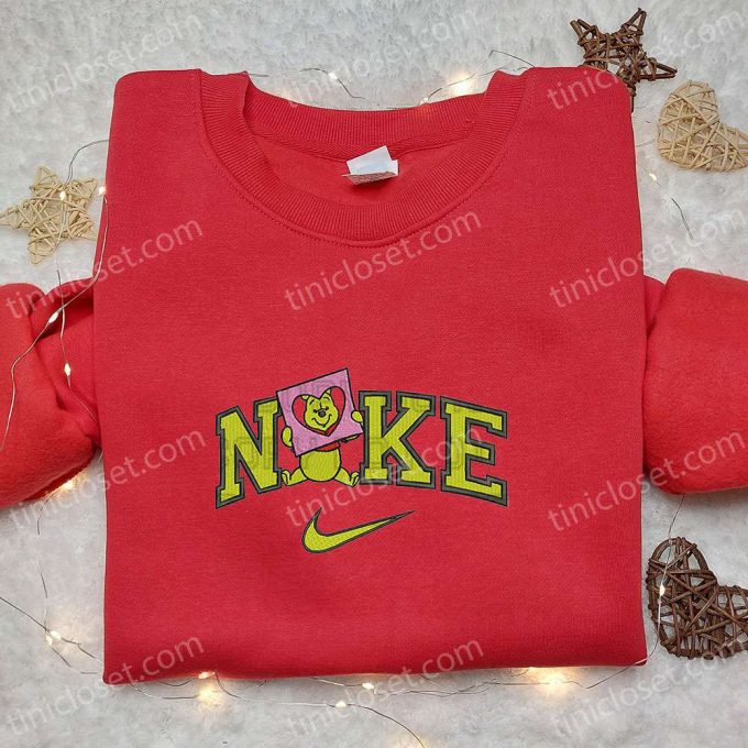 Winnie The Pooh Heart Paper x Nike Embroidered Shirt & Hoodie: Perfect Valentine s Day Gift Ideas