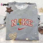 Disney Winnie The Pooh x Nike Embroidered Sweatshirt: Stylish Nike Inspired Shirt