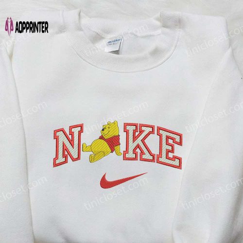 Winnie The Pooh x Nike Embroidered Sweatshirt: Disney-inspired Nike-infused cozy fashion!