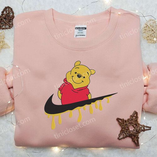 Winnie The Pooh x Nike Hoodie & Disney Shirt: Embroidered with Swoosh & Inspired Design