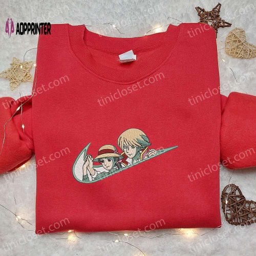 Yujiro Hanma x Nike Anime Embroidered Sweatshirt: Best Nike-inspired Shirt Perfect Family Gift