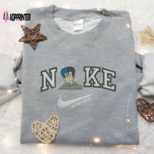 Yoda x Nike Embroidered Sweatshirt: Star Wars Movie Shirt Nike Inspired Design