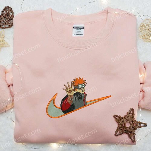 Naruto Anime Embroidered Shirt: Yahiko Pain Design – Stylish & Authentic