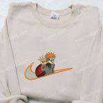 Naruto Anime Embroidered Shirt: Yahiko Pain Design – Stylish & Authentic