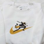 Yaiba x Nike Swoosh Anime Hoodie Fairy Tail & Nike Inspired Embroidered Shirts