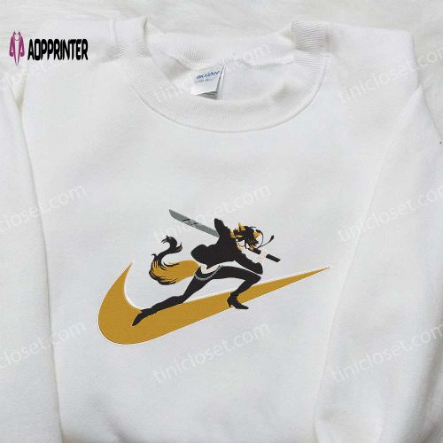 Zuko x Nike Swoosh Anime Hoodie & Avatar Nike Inspired Embroidered Shirts