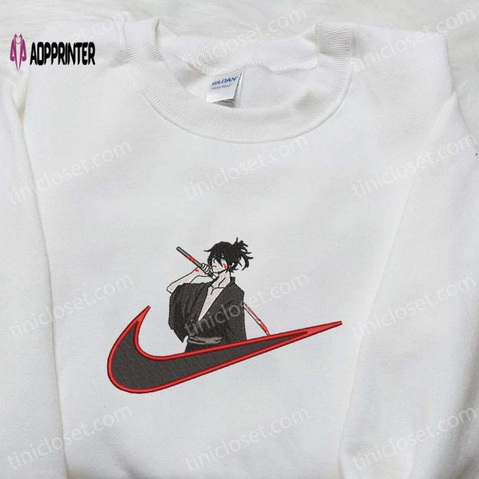 Yato Noragami x Swoosh Anime Sweatshirt: Custom Embroidered Shirt for Anime Fans