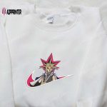 Yugi Mutou x Swoosh Embroidered Sweatshirt – Yu-Gi-Oh Shirt & Custom T-shirt