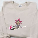 Yugi Mutou x Swoosh Embroidered Sweatshirt – Yu-Gi-Oh Shirt & Custom T-shirt