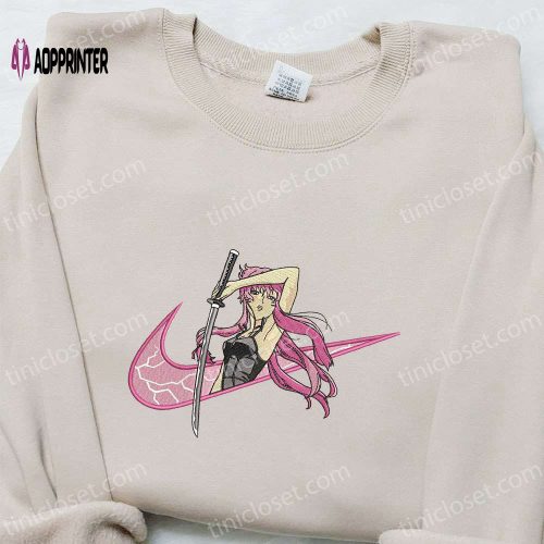 Anime Sweatshirt: Yuuki Asuna x Swoosh Embroidered Shirt Sword Art Online T-shirt