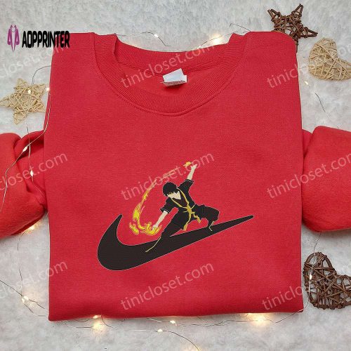 Yaiba x Nike Swoosh Anime Hoodie Fairy Tail & Nike Inspired Embroidered Shirts