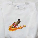 Zuko x Swoosh Anime Embroidered Sweatshirt – Avatar Shirt Best Gift for Family