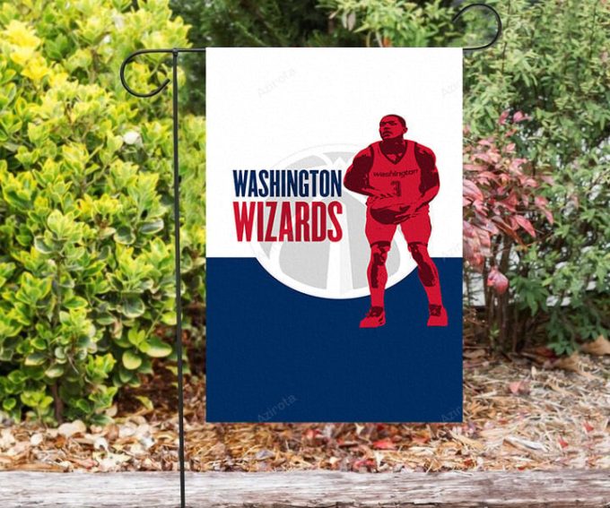 Washington Wizards Bradley Beal8 Double Sided Printing Garden Flag – House Flag Home Decor Gift – House Flag Home Decor Gift