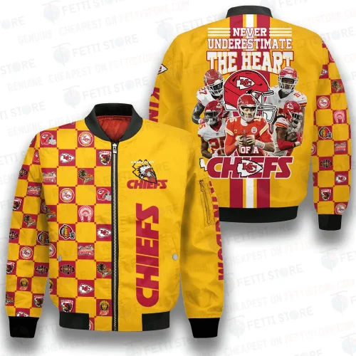 Kansas City Chiefs National Football League Unisex Bomber Jacket STM V1