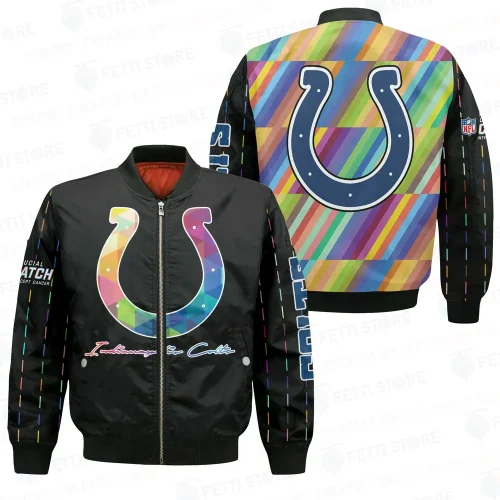 Indianapolis Colts 2X Champions Design Bomber Jacket SFAT V3