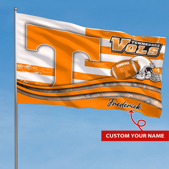 Personalized Tennessee Volunteers FCD House Flag Gift