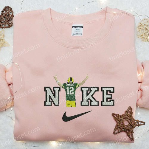 Aaron Rodgers x Nike NFL Embroidered Shirt Sweatshirt & Hoodie: Premium Sportswear Collection