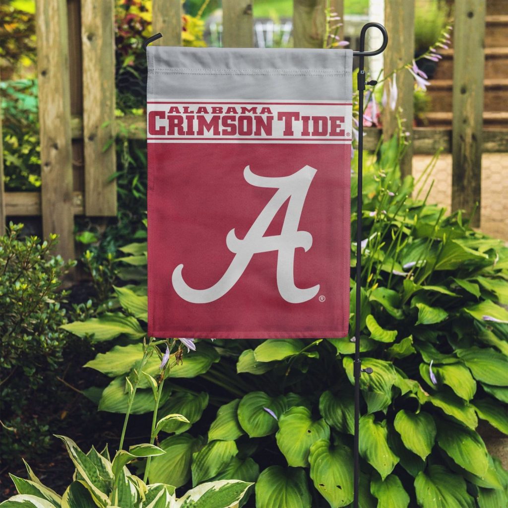 Alabama Crimson Tide Garden Flag – House Flag Home Decor Gift – House Flag Home Decor Gift