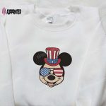 Disney Patriotic Mickey Embroidered Shirt: America s Best Patriotic Shirts