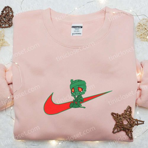 Amumu x Nike Swoosh Game & League of Legends Embroidered Shirt Nike Inspired Design